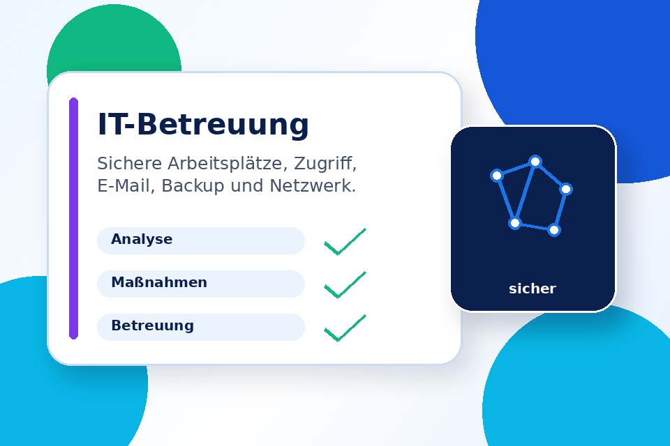 Symbolbild IT-Beratung und Netzwerkbetreuung
